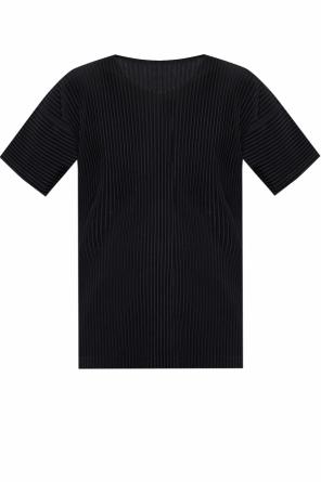 Ribbed crewneck t-shirt, zdjęcie 1 Ribbed crewneck t-shirt od Homme Plisse Issey Miyake